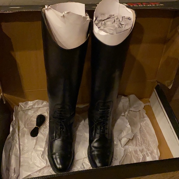 Equistar Footwear Showmaster Field Boot - Black - Ladies 9 Slim - Picture 5 of 14